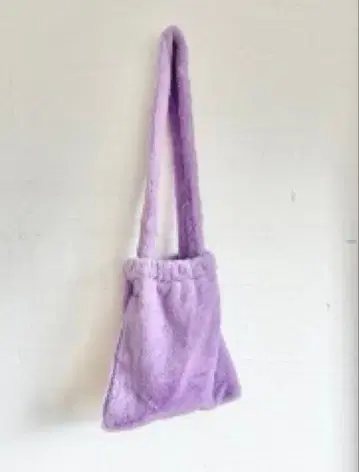 ayakawasaki 모코백 라벤더 퍼백 새상품