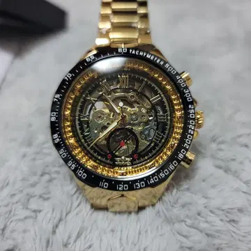 기계식 남성용 손목시계 스켈레톤 손목시계