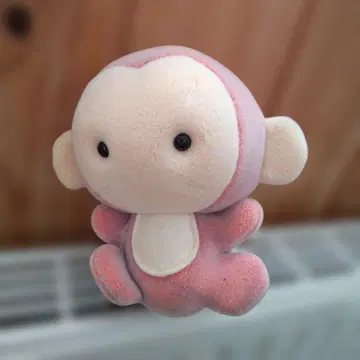 구 타카라 원숭이 목욕탕 봉제 인형 1984년