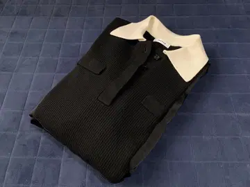 프레이 아이디 오픈 폴로 카라 니트 원피스