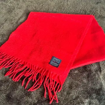 DRAKE'S 100% 캐시미어 스톨 레드