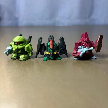 SD 건담 풀 컬러 3체 세트