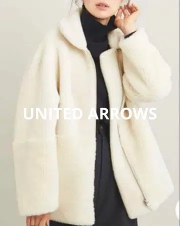 새상품급 보아 x 페이크 무스탕 리버서블 블루종 -2WAY-