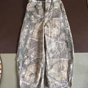 9090 카모플라쥬 와이드 팬츠 90