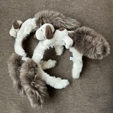 스누피 머리띠 2개 세트