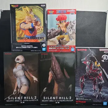 드래곤볼 손오공 외 피규어 묶음 판매 5세트