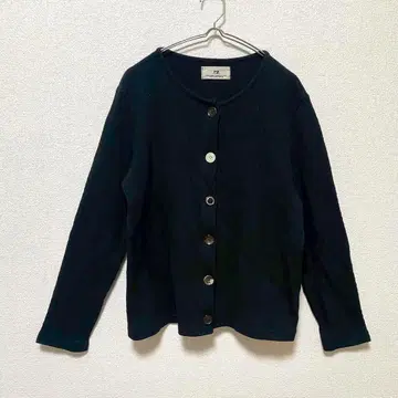 [써니클라우드] 코튼 가디건 특이한 버튼 면 100% 풀 버튼 L