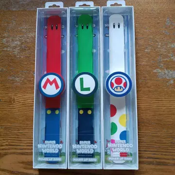 USJ 슈퍼 마리오 파워업 밴드 3종 세트