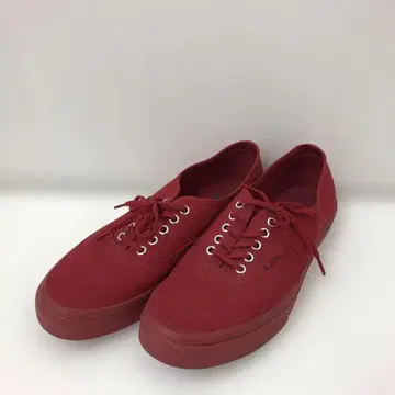 VANS 레드 캔버스 스니커즈 29cm