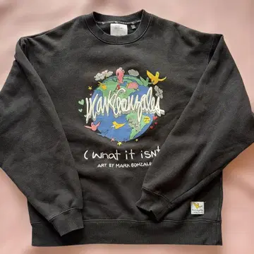 MARK GONZALES 맨투맨 M 블랙