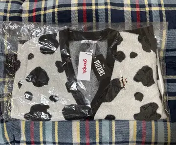 그라니프 크루엘라/워셔블 자카드 가디건 M 사이즈