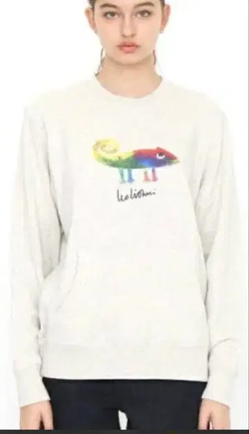 그라니프 그림책 콜라보 나만의 색깔 레오 리오니 카멜레온 맨투맨