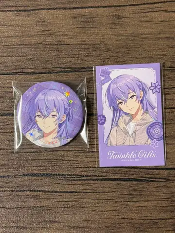 니지산지 윈터 데이트 금박 캔뱃지 호시미치 쇼