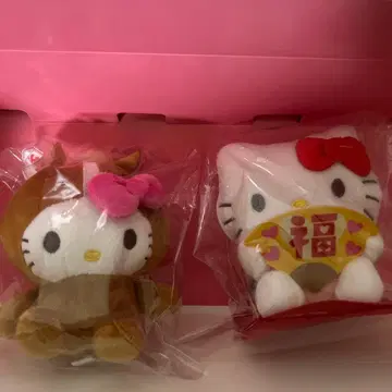 헬로키티 봉제 인형 세트