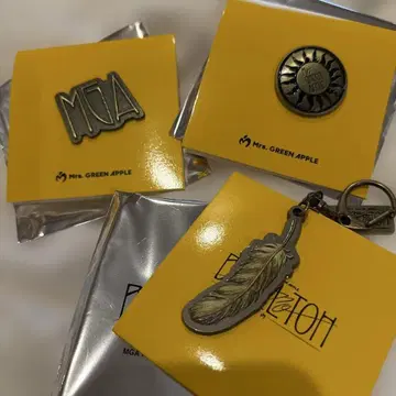 Mrs. GREEN APPLE 핀 배지 바벨
