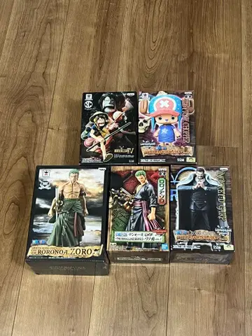 THE GRANDLINE MENDXF 원피스 피규어 세트 5체