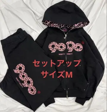 9090 OG 로고 셋업 블랙 size M