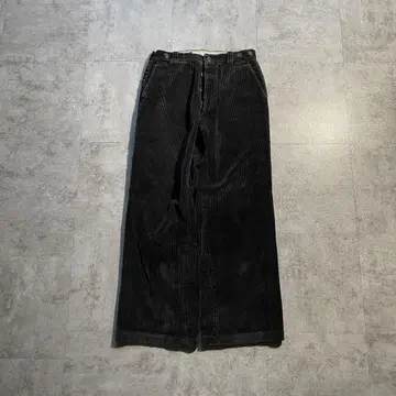 30-40s J.Beaulieu 굵은 폭 코듀로이 블랙 W28