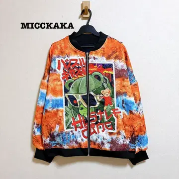 새상품급 MICCKAKA 블루종 얇은 소재 개성파