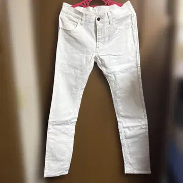 리 화이트 팬츠 M