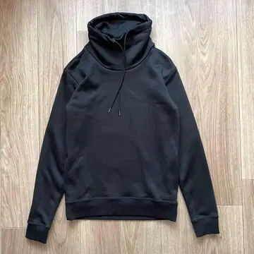 준하시모토 루즈 넥 풀오버 맨투맨 블랙