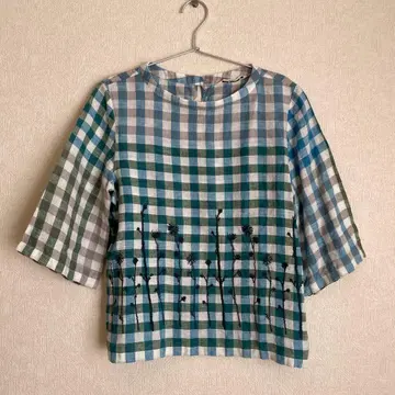 미나 페르호넨 noppara 7부 소매 블라우스 사이즈 36