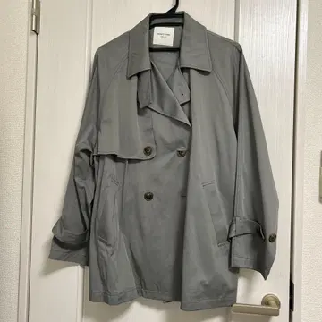 FREAK'S STORE 그레이 트렌치코트