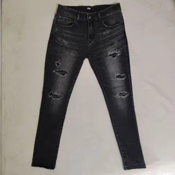 AZUL by MOUSSY 데미지 스키니 데님 L