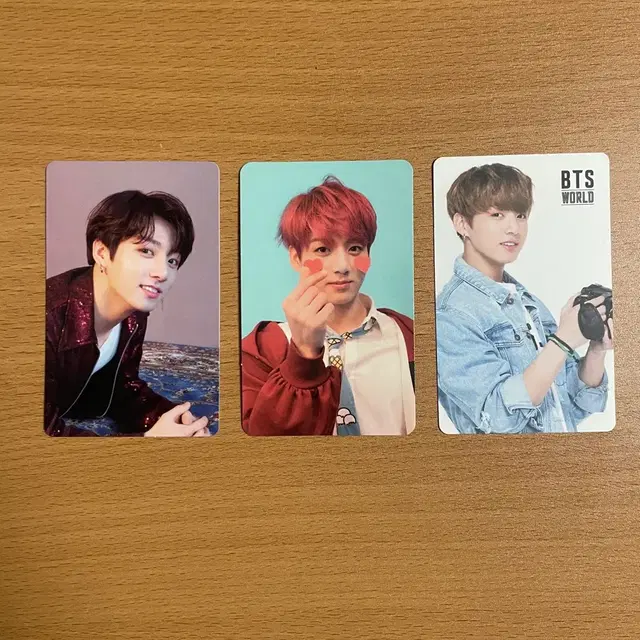 정국 포카 럽셀 티어 앤써 비티에스 월드 비월 앨범 방탄 bts jk