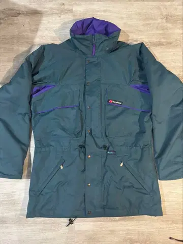 [ 영국제 ] 90s Berghaus SERAC 패딩 자켓 퍼플 계열 M
