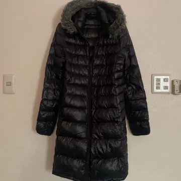 울트라 프리미엄 다운 퍼 포함 롱 다운 자켓 M (새상품급)