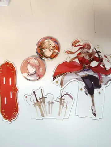 니지산지 세라프 더즐 가든 묶음 판매 아크릴 스탠드 캔뱃지