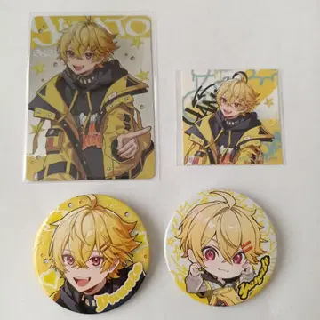 스니스테 야나토군 랜덤 카드 캔뱃지 스티커