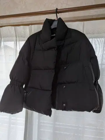 ANAP 블랙 자켓 벌룬 슬리브