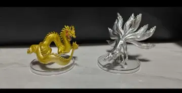 최강왕도감 피규어 용신&구미 시크릿 컬러 2개 세트