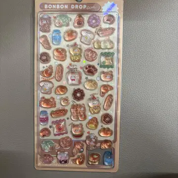 정품 따끈따끈 모자 꽁지 드롭 씰 빵집