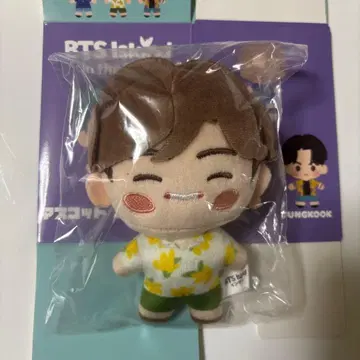 BTS 인더섬 시마무라 V 테테 봉제 인형 참 마스코트