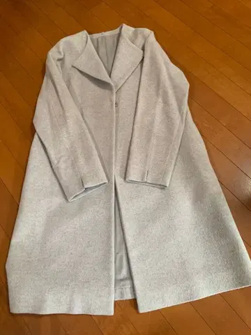 COMME CA 라이트 그레이 코트