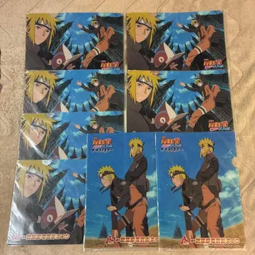 극장판 NARUTO 클리어 파일 8장 세트