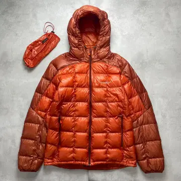 인기 레어 컬러 몽벨 스페리오 다운 파카 오렌지 L 1101464