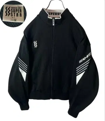 90s 구제 의류 미즈노 슈퍼스타 심플 저리 트랙 자켓