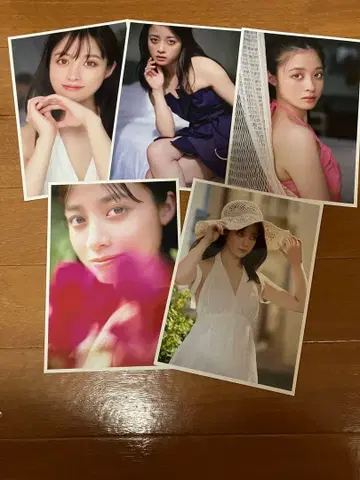 하시모토 칸나 카레이도스코프 엽서 5종 컴플리트 세트