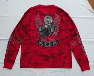 VANSON x LOONEY TUNES 론T 자수 긴팔 사이즈 XXL