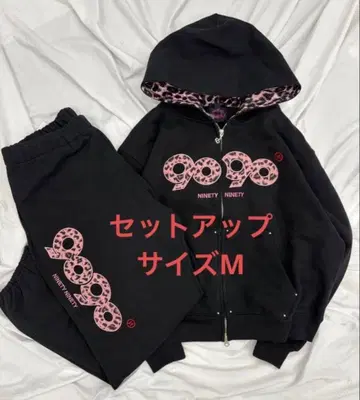 9090girl OG 로고 셋업 블랙 size M