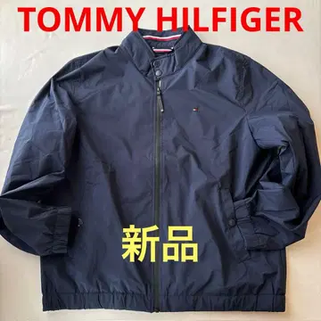 A900 새상품 타미힐피거 방풍 발수 스탠드 카라 자켓(L) 네이비