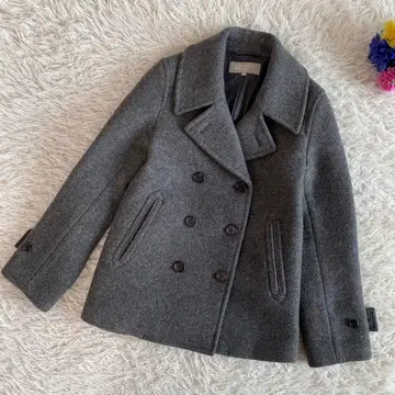 마가렛호웰 고급 캐시미어 혼방 피 코트 그레이 1