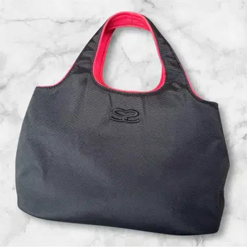 [새상품급] SAVOY 사보이 핸드백 블랙 로고 참