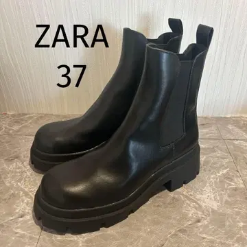 ZARA 사이드 고어 숏부츠 사이즈 37 미사용품