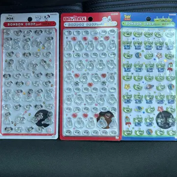 정품 모자 꽁지 드롭 디즈니 3개 세트