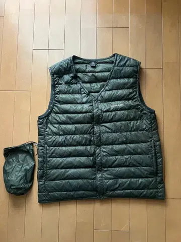 몽벨 스페리오 다운 라운드넥 베스트 Men's L 사이즈